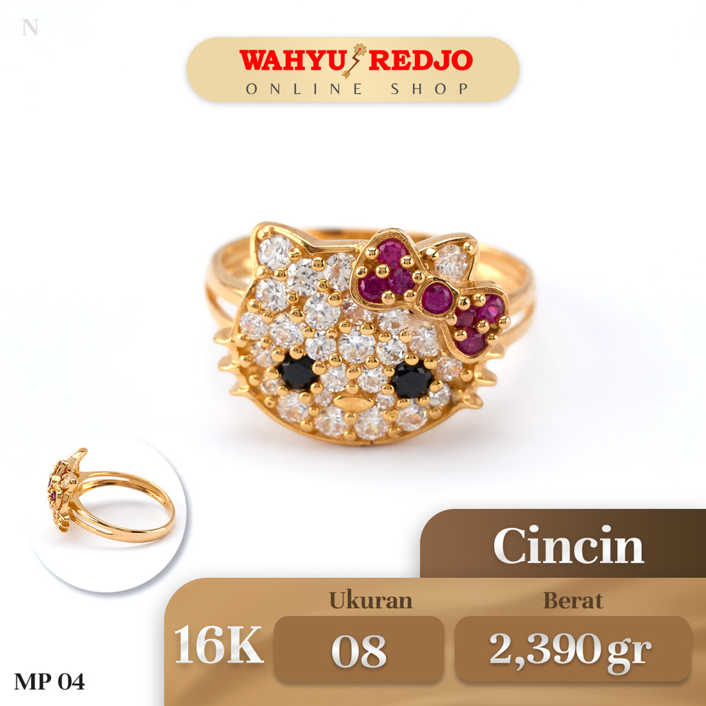 Cincin Emas Kadar 16K Wahyu Redjo CC-16K-30478290