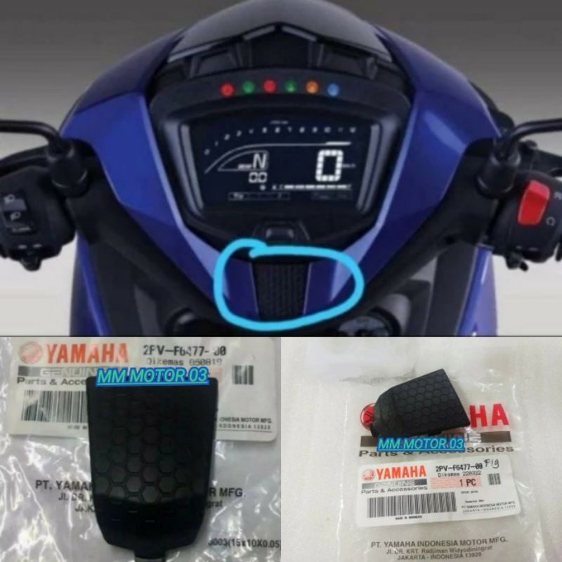COVER KECIL BATOK SPEDOMETER YAMAHA JUPITER MX KING MX-KING V2 LED 2019 ORIGINAL YAMAHA