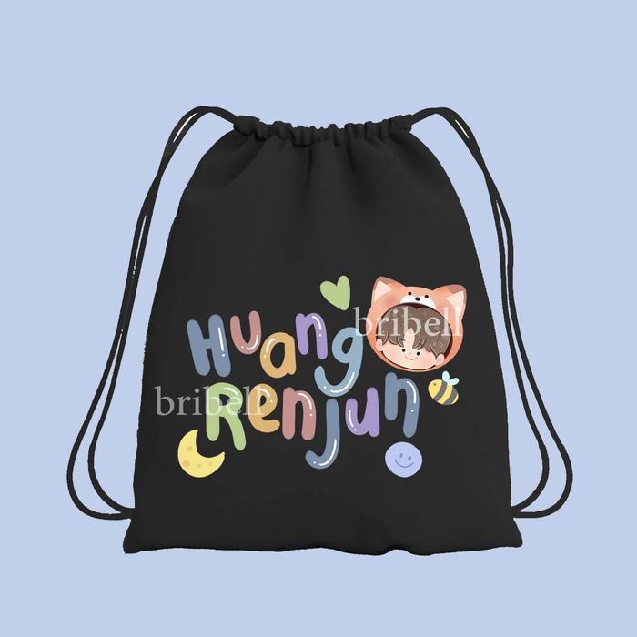 TAS SERUT HITAM NCT DREAM TAS SEKOLAH - JAEMIN, SERUT HITAM