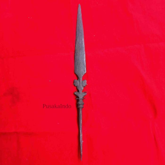 keris tombuk Pusoko Pandito Kembar Pamor Keleng Koleksi Antik NN1