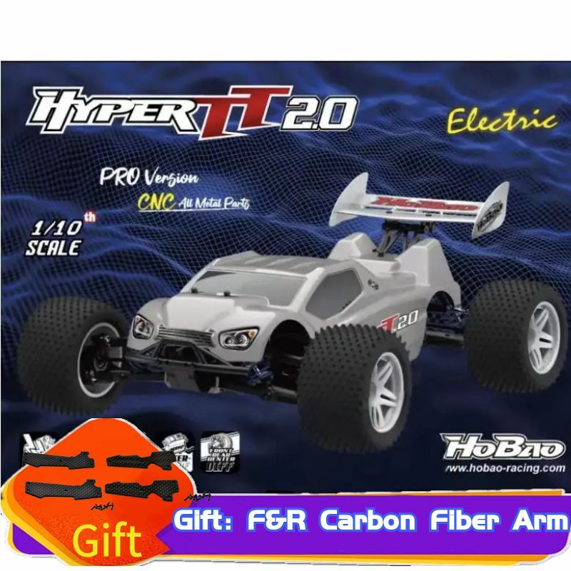 Original HOBAO TT 2.0 1/10 ARR Truggy Full-vehicle Metal Reinforcement Strengthening Swing Arm Gift 