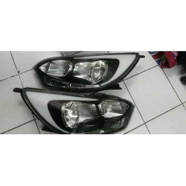 headlamp kia rio 2012 lampu depan kia rio 2014
