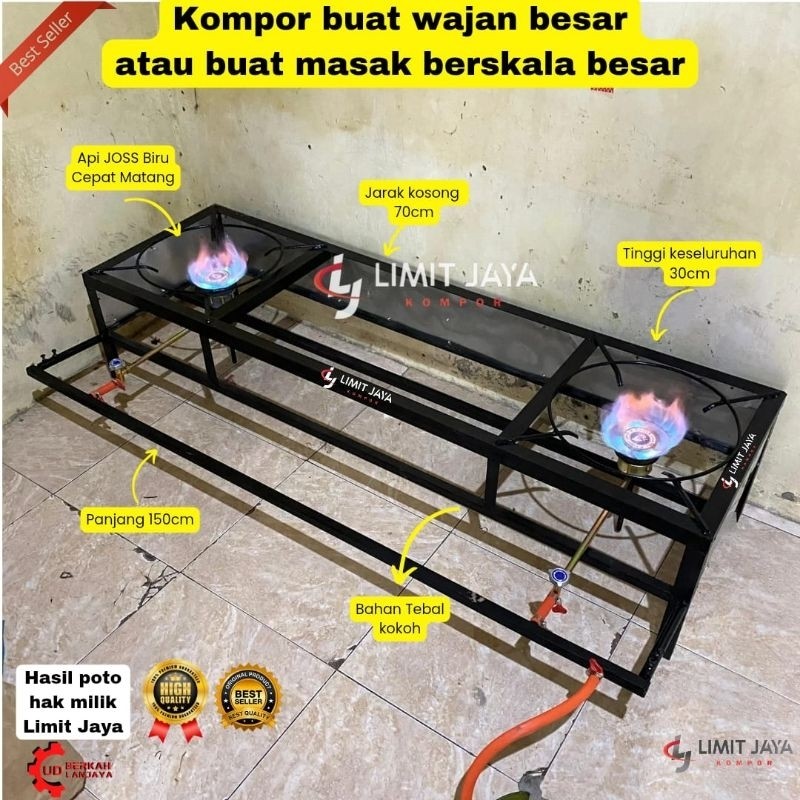 Kompor Buat Wajan besar / masak berskala Besar kompor buat hajatan kompor makan gratis kompor dandan