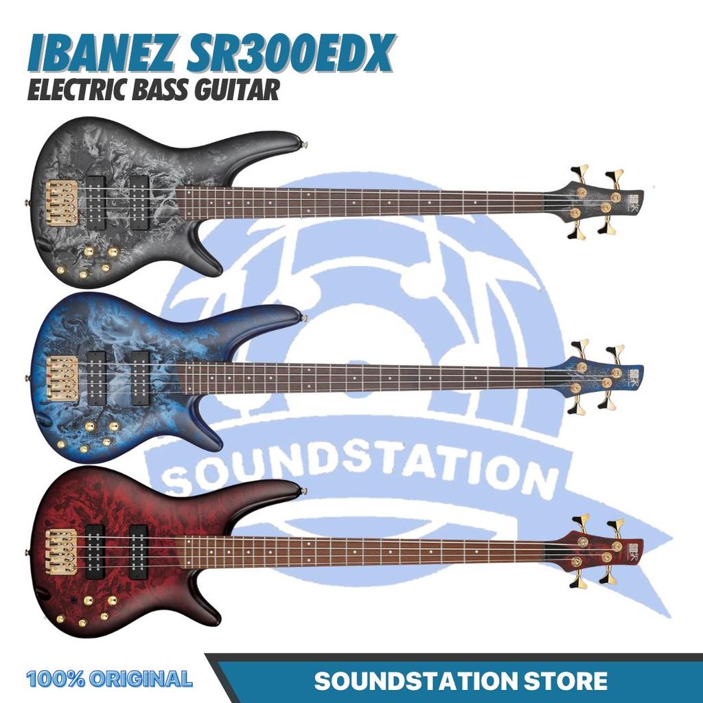 Ibanez SR300EDX Electric Bass Guitar - Bass Listrik Elektrik Original Asli