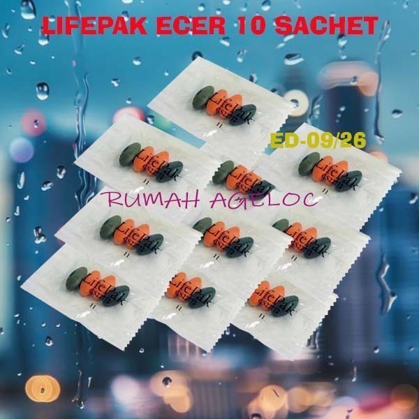 [AYO] Nu Skin Pharmanex Lifepak Ecer (10 Sachet) - Suplemen Multivitamin & Antioksidan Daya Tahan Tu