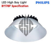 PHILIPS BY178P LED HIGHBAY LOWBAY 40W 65W 100W 150W 200W CW PSU GM LAMPU KAP CAHAYA PUTIH