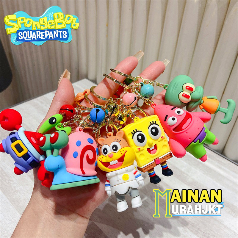 GROSIR GANTUNGAN KUNCI BANYAK VARIASI ISI 4  ANIME 3D GANTUNGAN KUNCI ATAU TAS SEKOLAH PVC FIGUR KAR