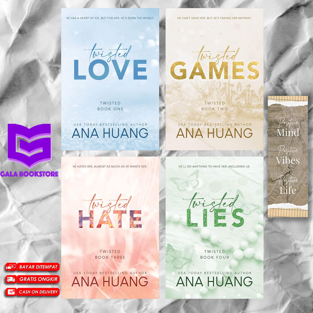 Twisted Love Twisted Games Twisted Hate Twisted Lies - Ana Huang (English)