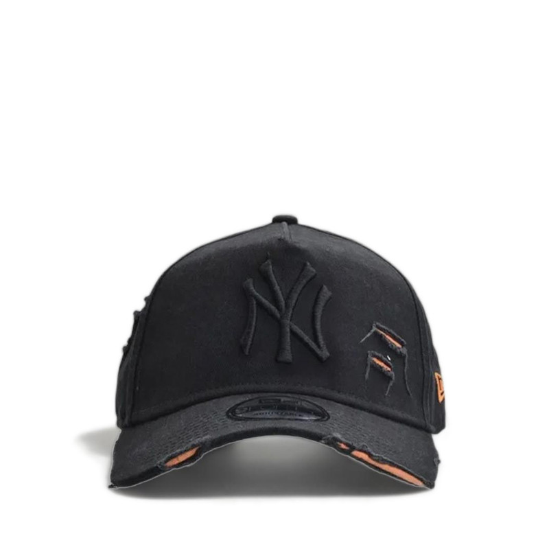 New Era 940AF NY Yankee Cotton Damage Men's Cap - Black