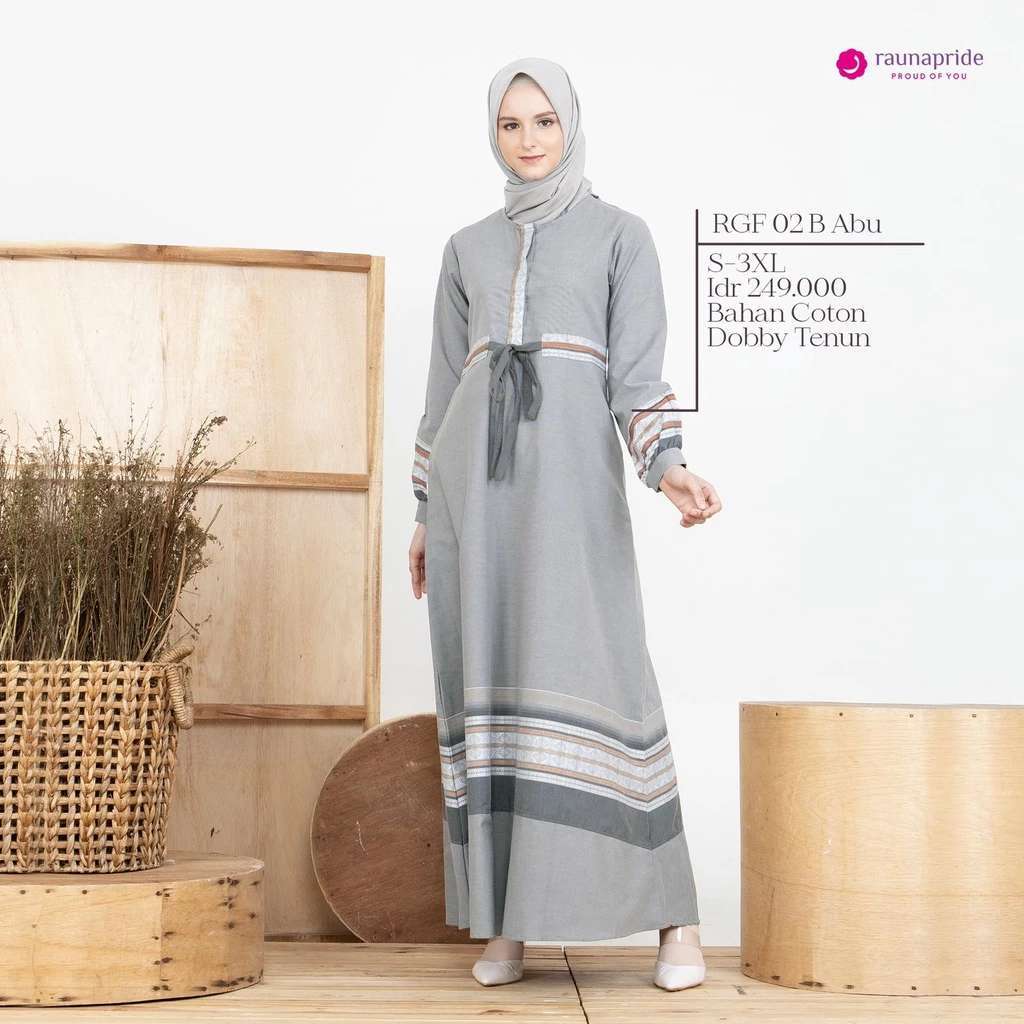 RAUNA GAMIS DEWASA RGF 02 B ABU