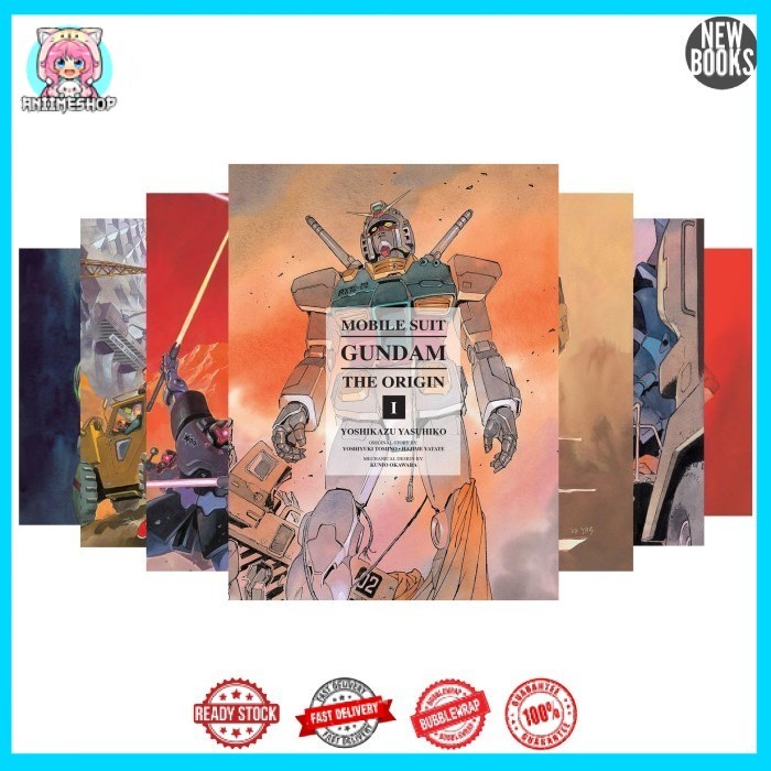 Komik Mobile Suit Gundam: The Origin (12 book series)