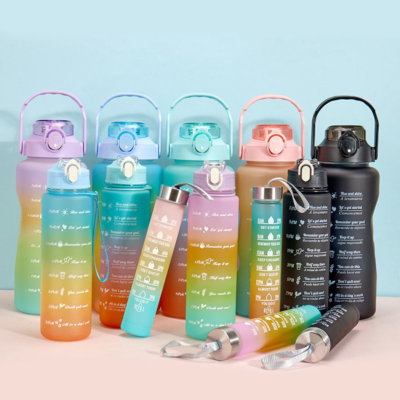 BOTOL BERANAK GRADASI ISI 3 PCS BOTOL MINUM VIRAL BOTOL 2L GRADASI BOTOL ANAK