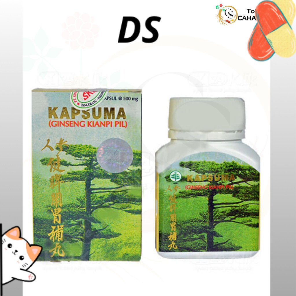 Kianpi_Original KAPSUMA (GINSENG KIANPI PIL)/(LAMBUNG/PENGGEMUK BADAN/NAFSU MAK