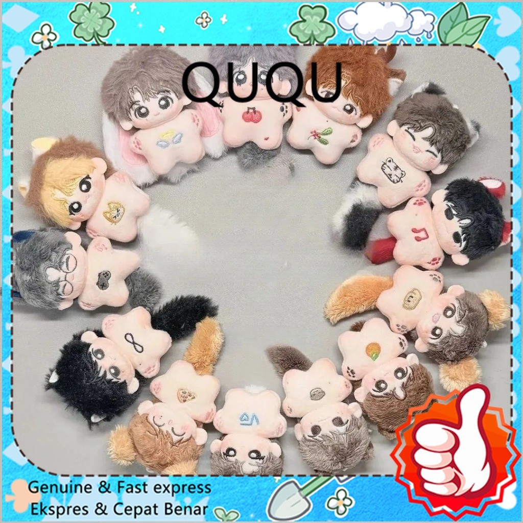 5cm Kpop Seventeen Idol Plush Doll Lovely Backpack Pendent WONWOO JEONGHAN JUN HOSHI DINO Mingyu Fan