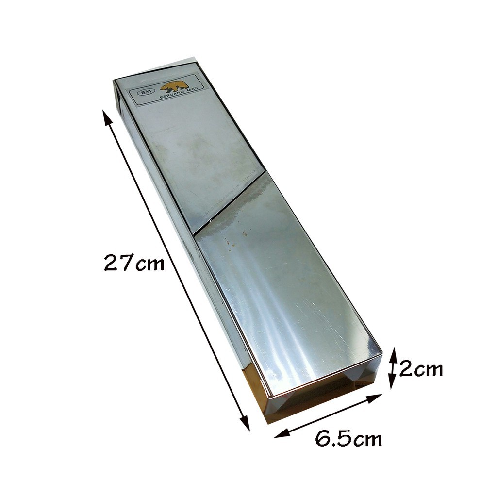 [RO] Parutan Keripik Kentang Singkong Stainless / Alat Pemotong Pasah Serbaguna Kripik Pisang Lurus 