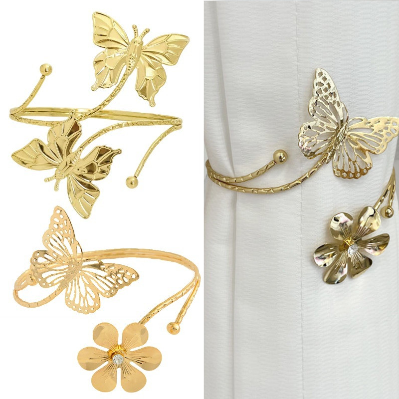 WowPay Luxury Hook Pengait Jepit Horden Gorden Emas Gold Silver Mewah Sultan Stainless Hiasan Rumah 