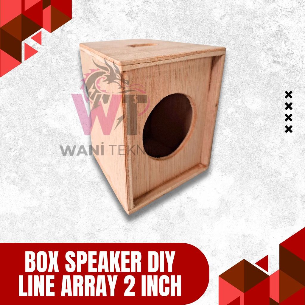 Box Kosongan Speaker 2 Inch Line Array Single Modular