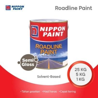 CAT ROADLINE NIPPON PAINT 5 KG / CAT JALAN 5 KG NIPPON - Putih