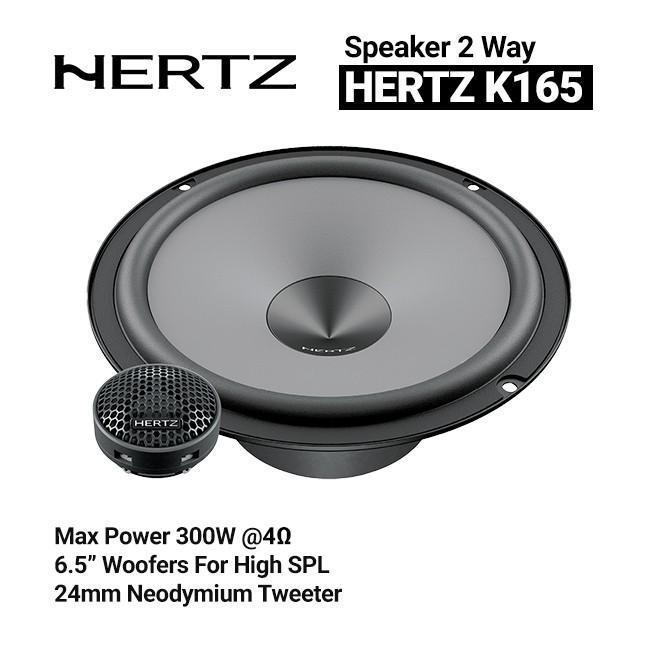 Speaker HERTZ UNO K165 (Speaker SPLIT 2 Way ) - Split 2WayGARANSI RESMI - 100% BARANG ORIGINAL- GARA