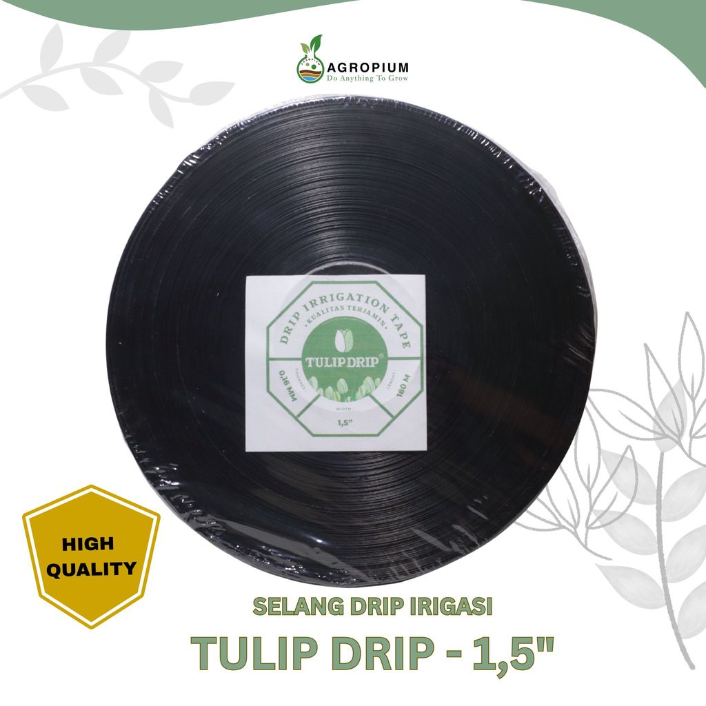 Selang Drip Irrigation Tape - Tulip Drip 1,5 inch ( Roll )