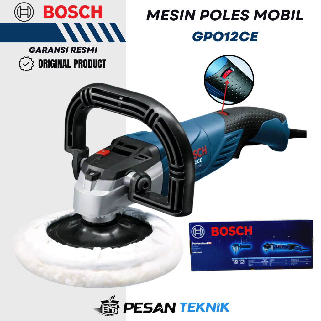 Polisher Car Mesin Poles mobil BOSCH GPO12CE