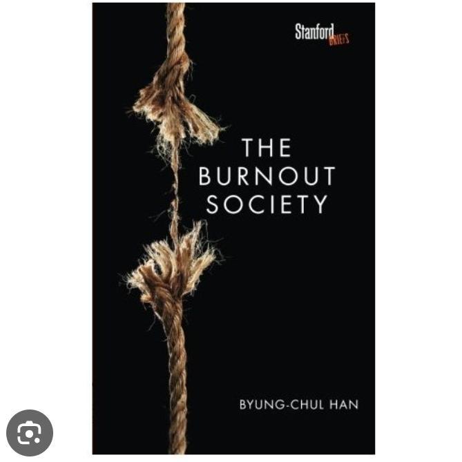 New The Burnout Society Byung-Chul Han