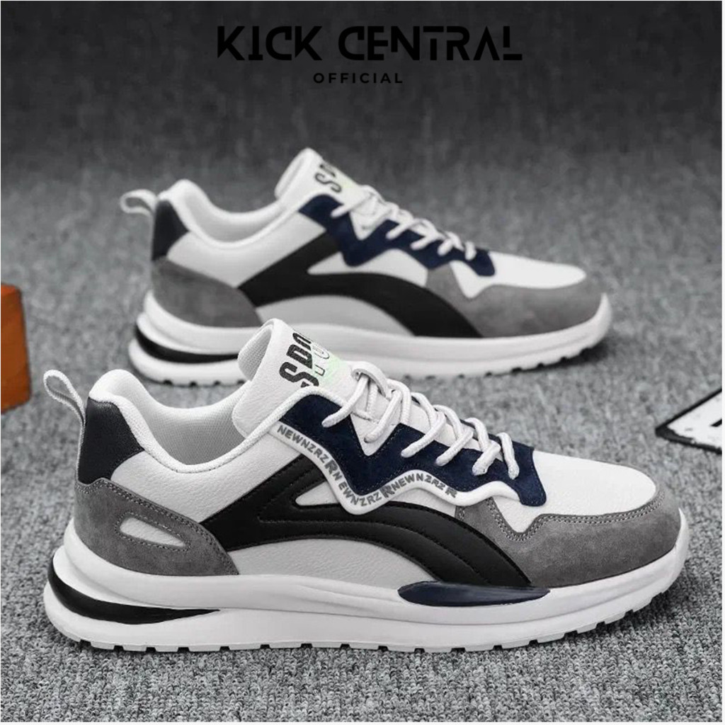 AIMAN STORE BERKAH Sepatu Pria Sneakers Kasual Import Pria Santai Snekaers Cowok Fashion Korea