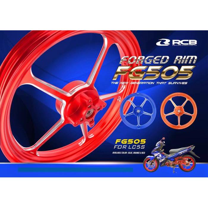 velg rcb fg 505 jupiter mx series forged rims