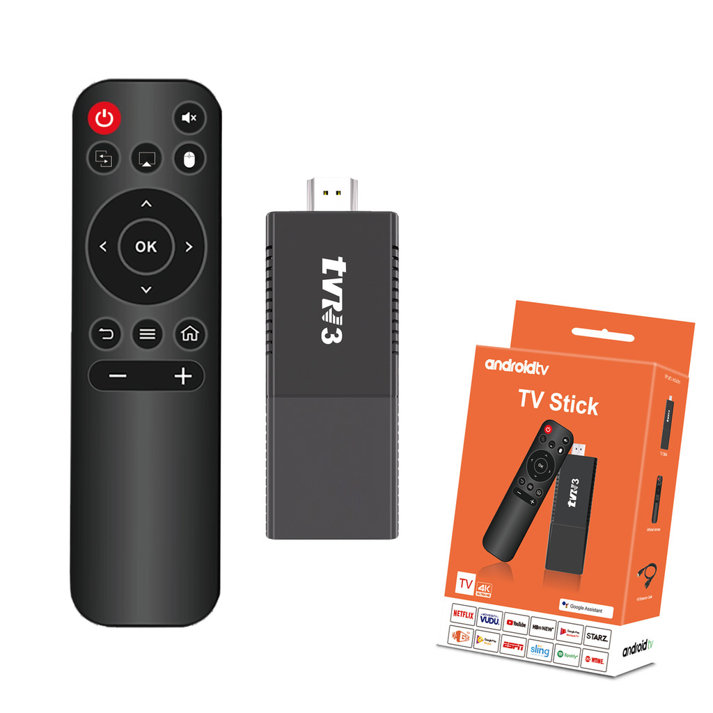 Android TV Stick Quad Core Android TV Stick 245G Wifi Home Mea Player 4K Streaming Stick Android TV 
