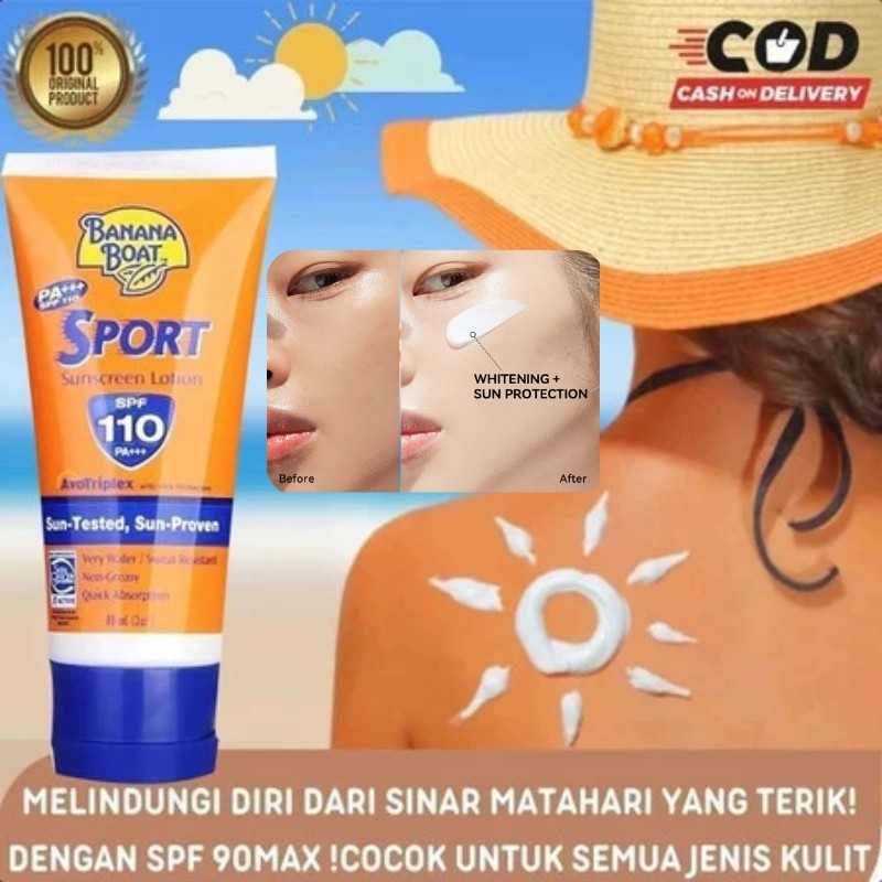 Banana Boat Sunblock Sport SPF 50 & SPF100 & SPF110 90ml/Banana Boat Ultra Protect Sunscreen SPF 50 