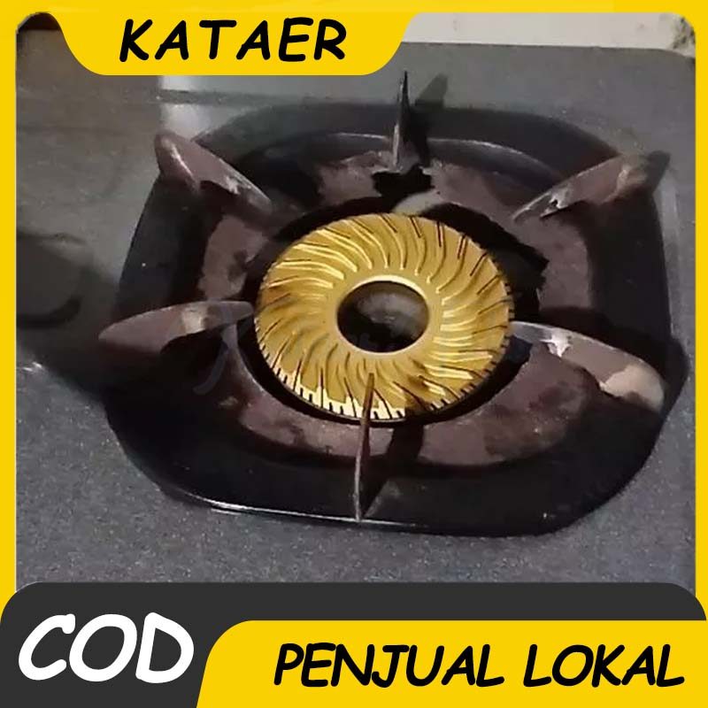 Ring Pengapian Kuningan Burner Rinnai BGX Original Kompor Gas Model RI 602 712 Burner Tornado Kuning