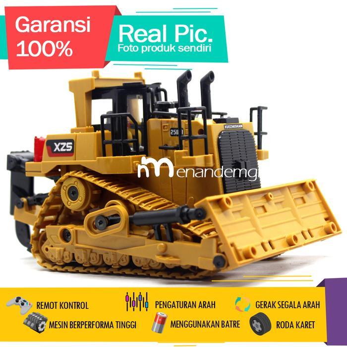 Mainan Mobil Remot Kontrol Truk Fuso Alat Berat Konstruksi Beko Excavator Dump - Buldoser by Allshop