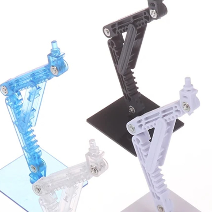 Six-Inch Action Figure Stand Set; Perfect for splaying Gundam, HG, MG, RG Models