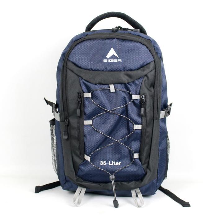 PROMO  Tas Ransel EIGER Outdoor 35L Cordura Nylon Free Rain Cover Backpack Gunung Travel Kerja Sekol