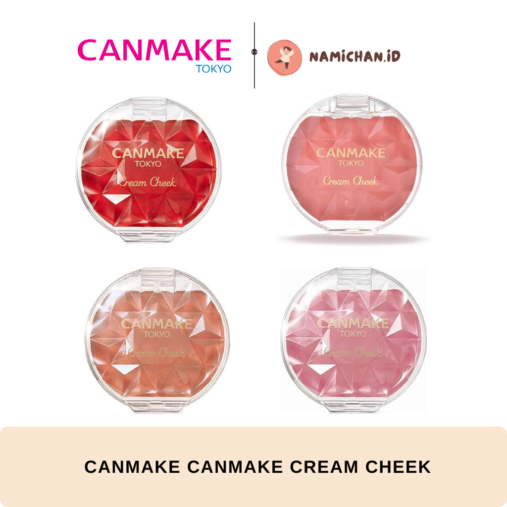 Canmake Cream Cheek | Canmake Blush On | Canmake Original Jepang