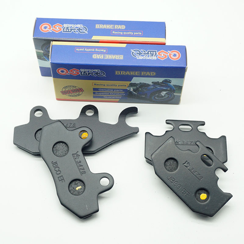 Motorcycle Front Rear Brake Pads for KAWASAKI KDX200 KDX200SR 1990-1993 KDX250 KDX250R 1991-1994 KDX