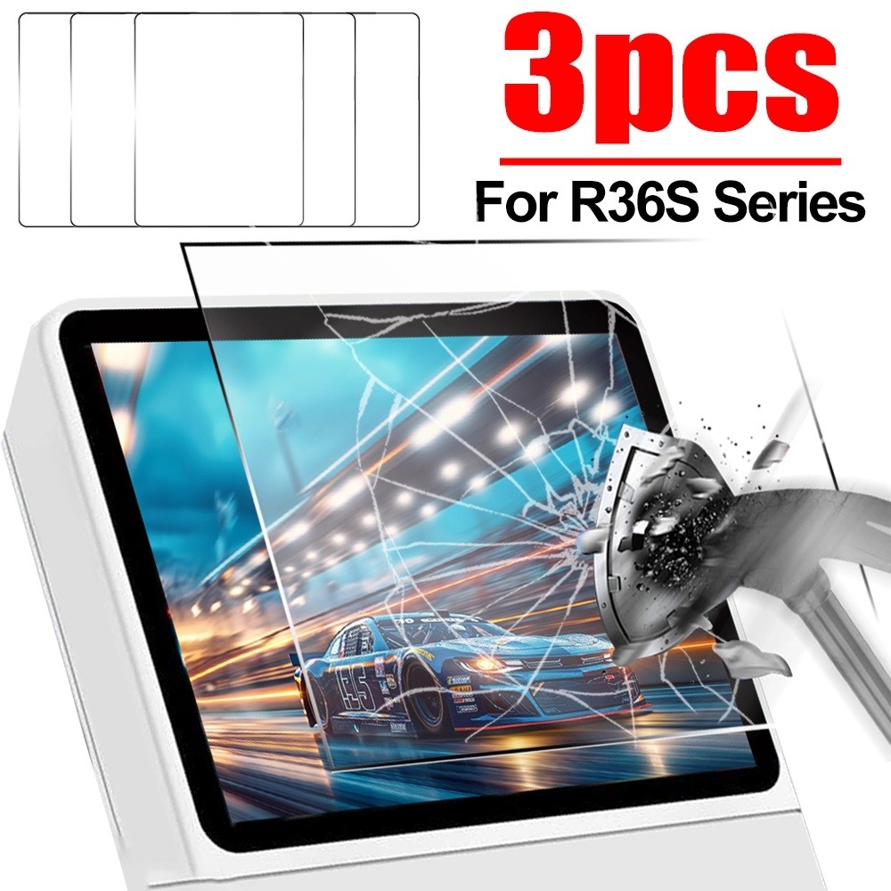 For R36S R35S R36 Plus R36MAX Tempered Glass Screen Protectors Handheld Game Console Protective Film