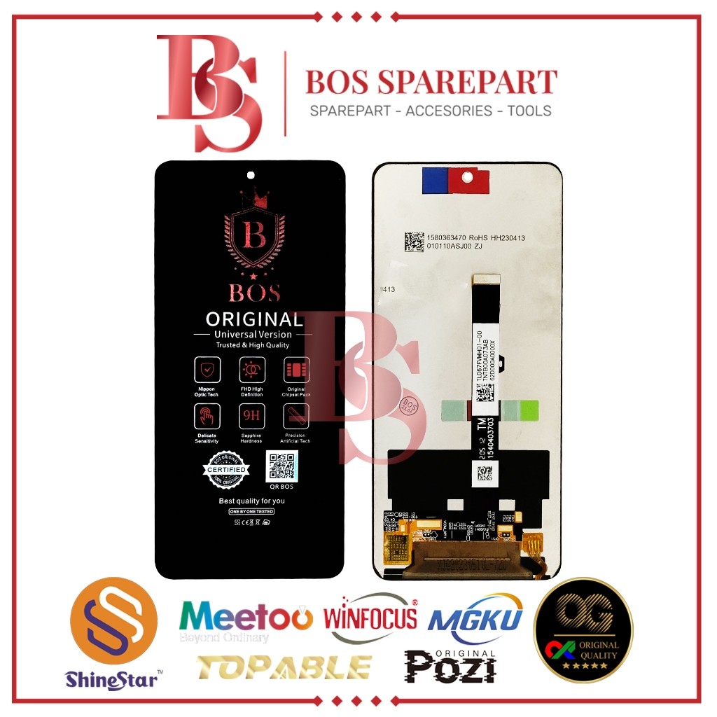 Bos Sparepart ITC Cempaka - LCD TOUCHSCREEN XIAOMI REDMI NOTE 9 PRO 5G / MI10T LITE 5G / MI11T LITE 