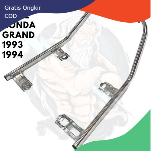 Behel / Planger Belakang Astrea Grand 1993 1994 Ori Look Chrome Tebal PNP