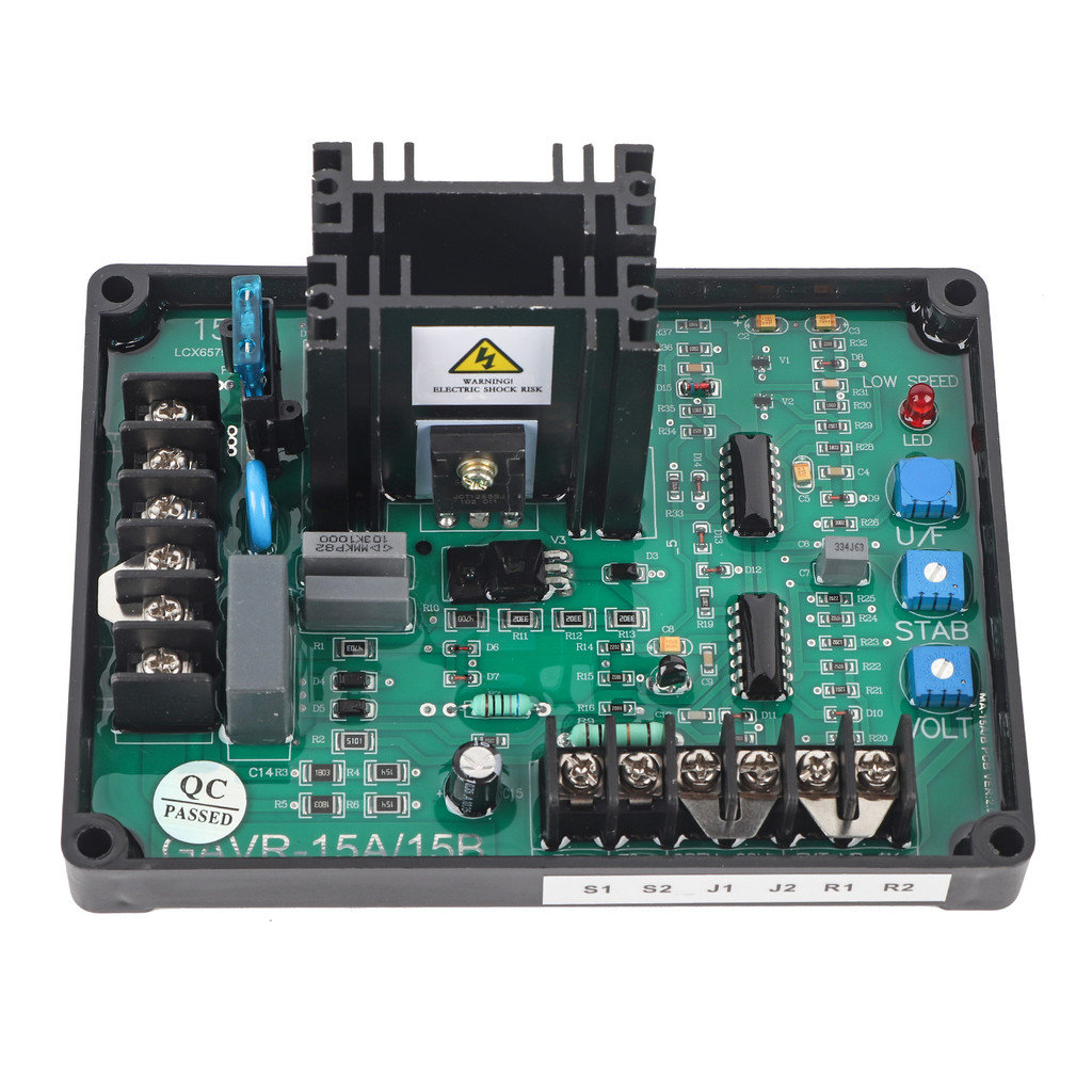 170‑265V AC GAVR‑15A Generator Automatic Voltage Regulator Genset Generator Auto Voltage Regulator G
