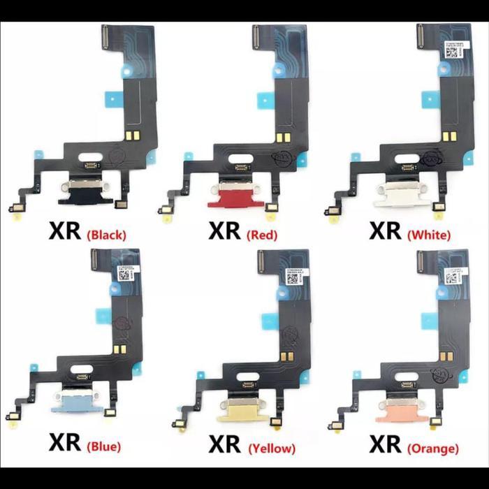 FLEXIBEL CHARGING IPHONE X XR XS XSMAX ORIGINAL |PORT DOCK USB CHARGER - IPHONE XR