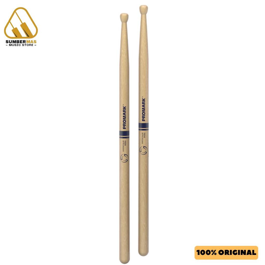 PROMARK DC51-SYS System Blue Lacquered Hickory Stick Drum - TXDC51W Stik Drum Original Asli