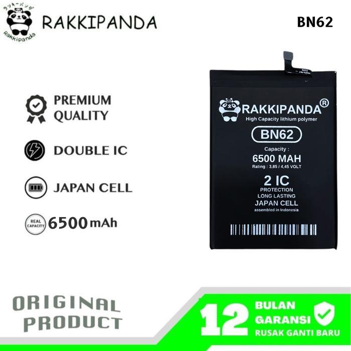 RakkiPanda BN62 Compatible With Redmi 9T / Poco M3 Batre Batrai Baterai Battery - brpbn62