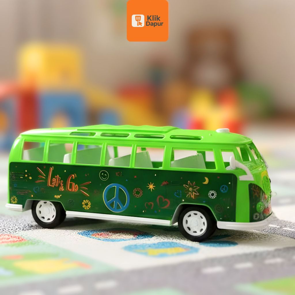KLIKDAPUR -MAINAN MOBIL VW CAMPING BUS COMBI BO