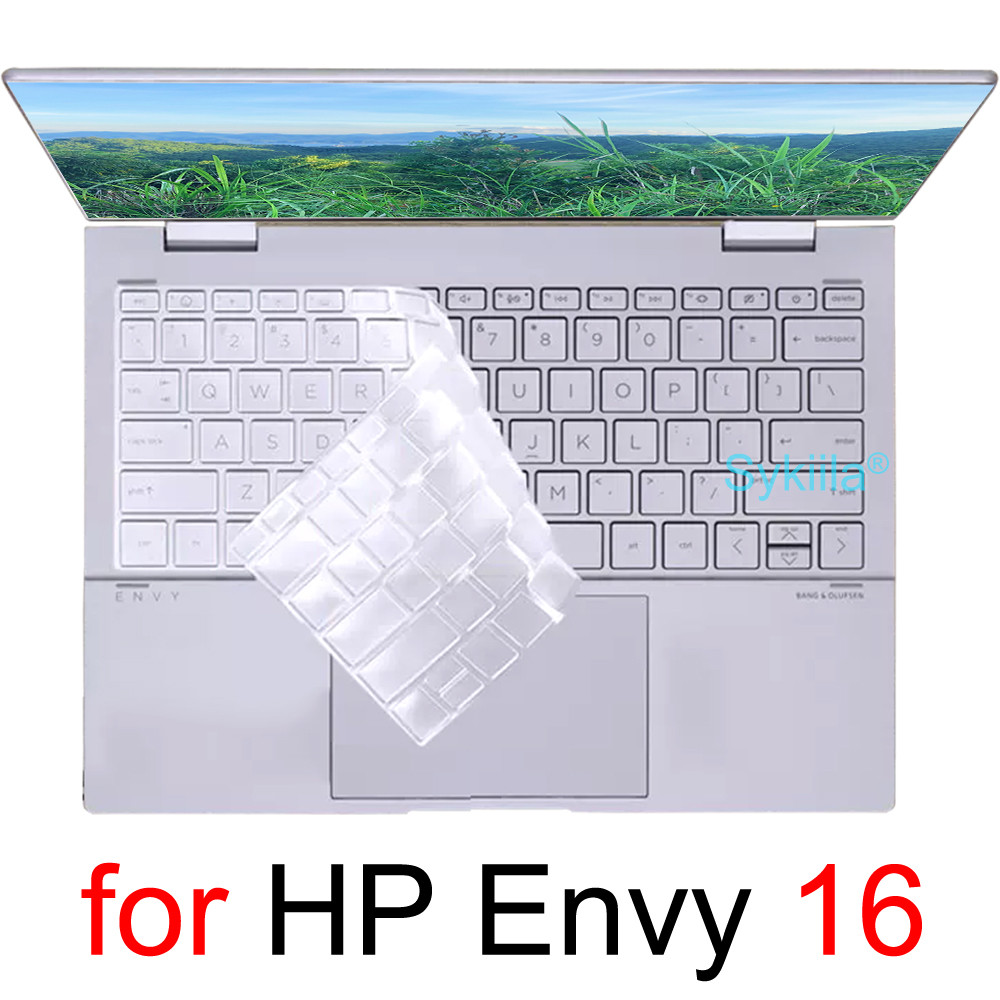 Keyboard Cover for HP ENVY 16 X360 16t 16-ad 16-ac 16-h Silicone Protector Skin Case