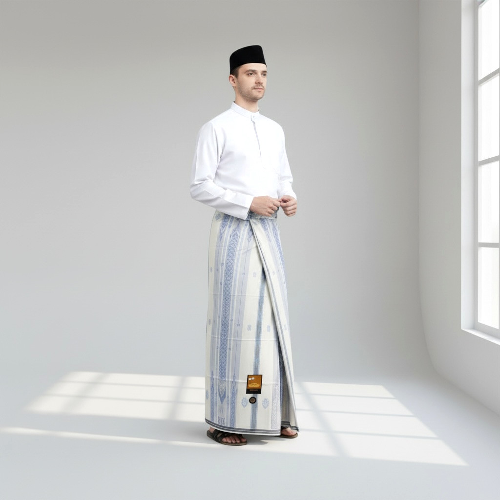 Sarung BHS Excellent Bronze Motif E57 JGF Jacquard Gunung Fantasi Bahan Mercerized Cotton Original P