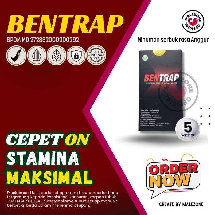Kuat Herbal Pria Bentrap Tahan Stamina Lama Asli  Dewasa