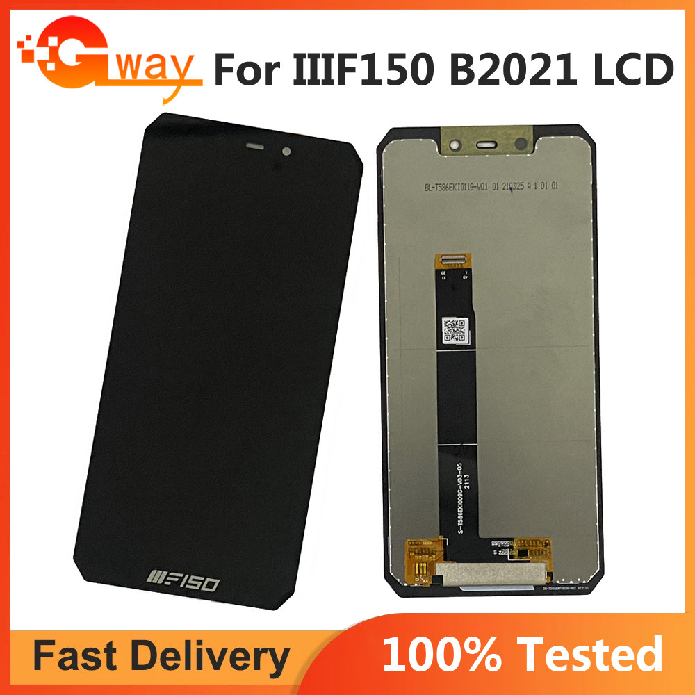 New For OUKITEL F150 LCD splay Screen Tou gitizer Assembly 5.86 Ines Screen For IIIF150 B2021 LCD Ac