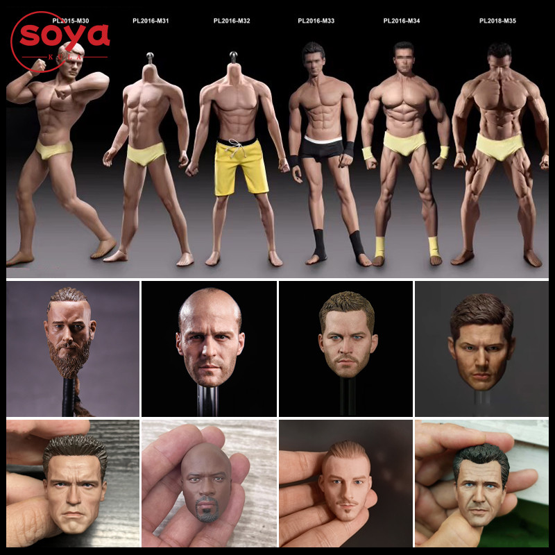 TBLeague M30 M31 M32 M33 M34 M35 M36 1/6 Steel Stainless Skeleton Body Super Flexible Seamless Male 