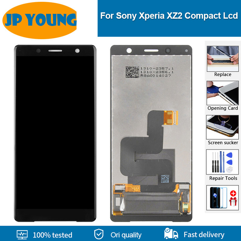 5.0'' lcd For SONY Xperia XZ2 Compact LCD Tou Screen gitizer Assembly For Sony XZ2 Mini splay Replac